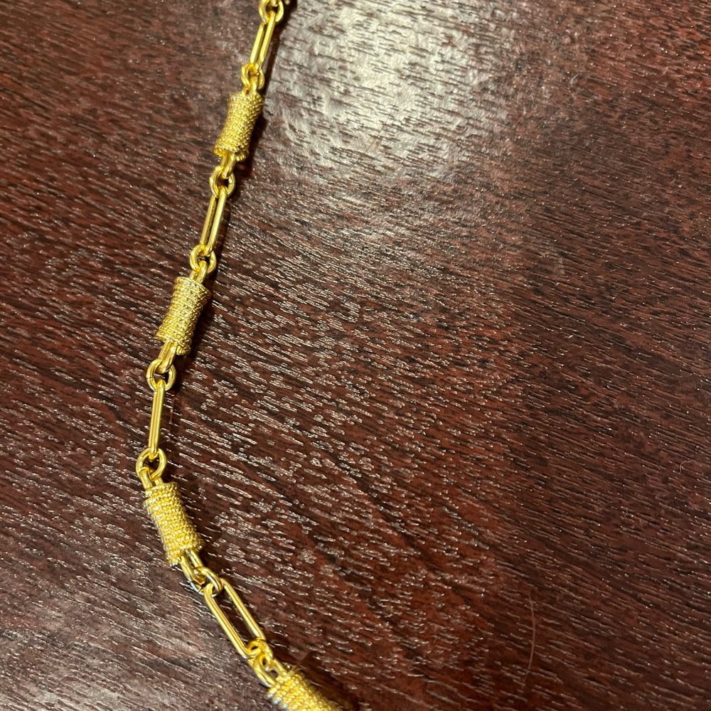 J Crew Gold Necklace